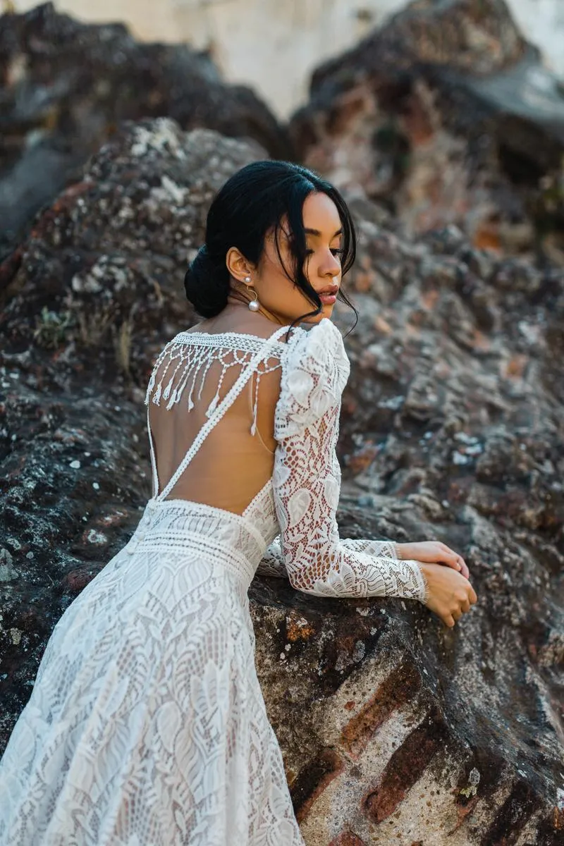 Wilderly Bride by Allure Bridals "Nina" Gown F309 sold by Terry costa product image thumbnail 4
