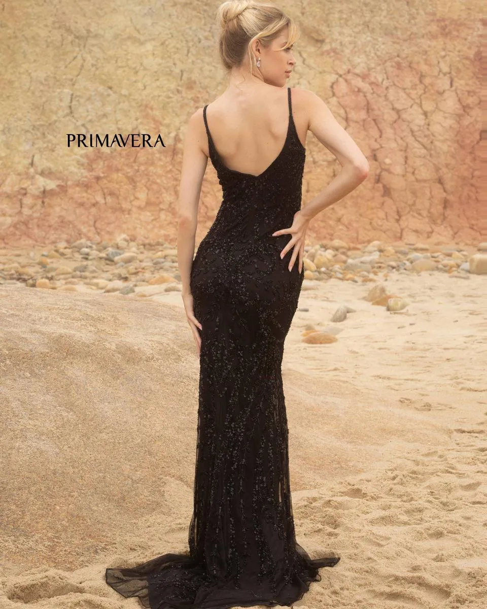 Primavera Couture Long Dress 3793 - B sold by Terry costa product image thumbnail 2