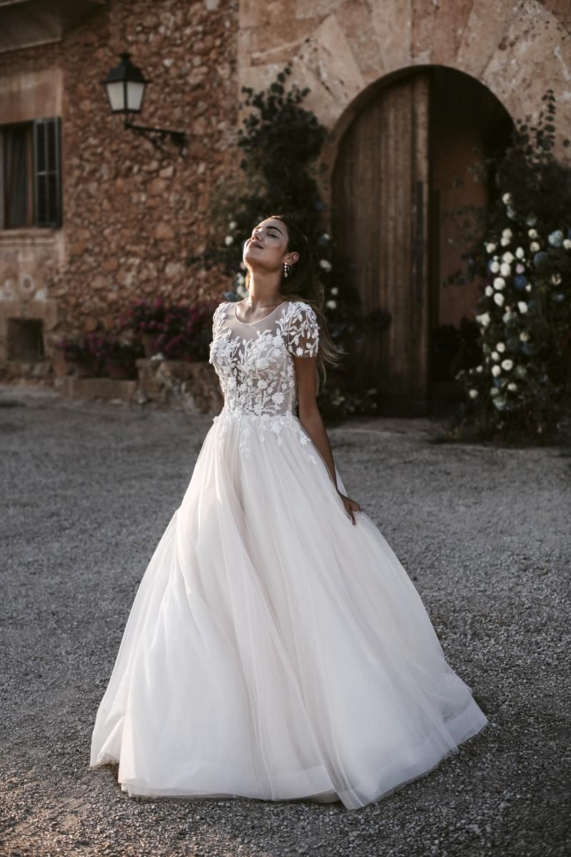 Abella by Allure Dress E207 sold by Terry costa