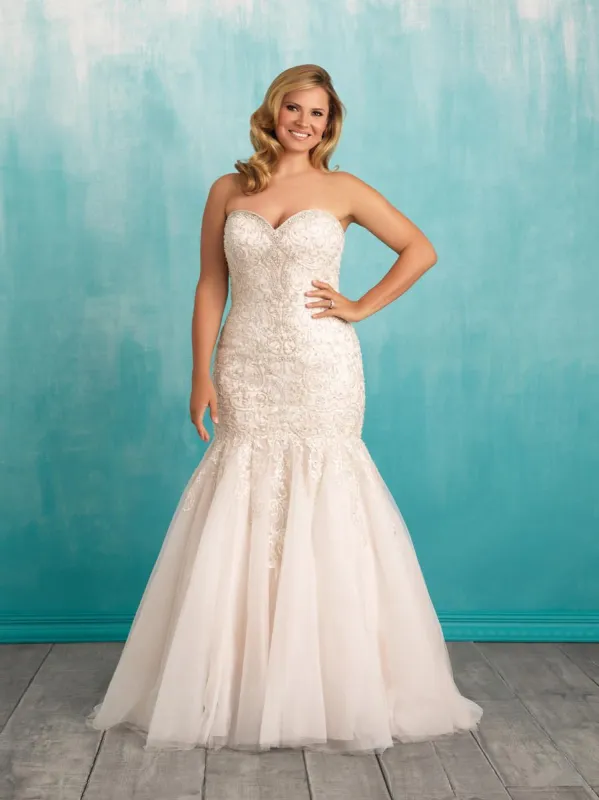 Allure Bridal Women Size Colleciton Dress W375 sold by Terry costa