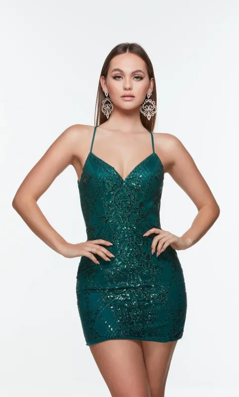 Alyce Paris Homecoming Dress 4515 made by Alyce Paris