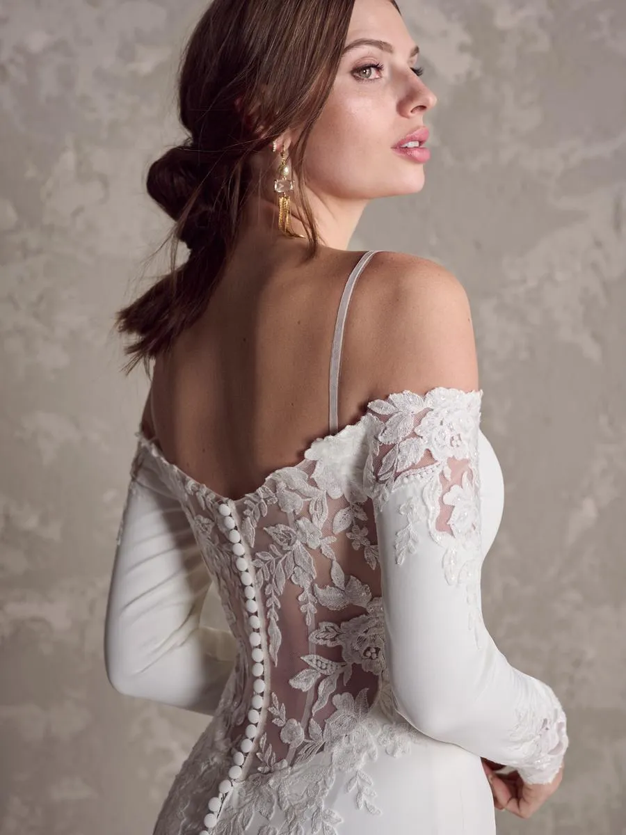 Maggie Sottero "Tyra" Bridal Gown 24MK217 sold by Terry costa product image thumbnail 4