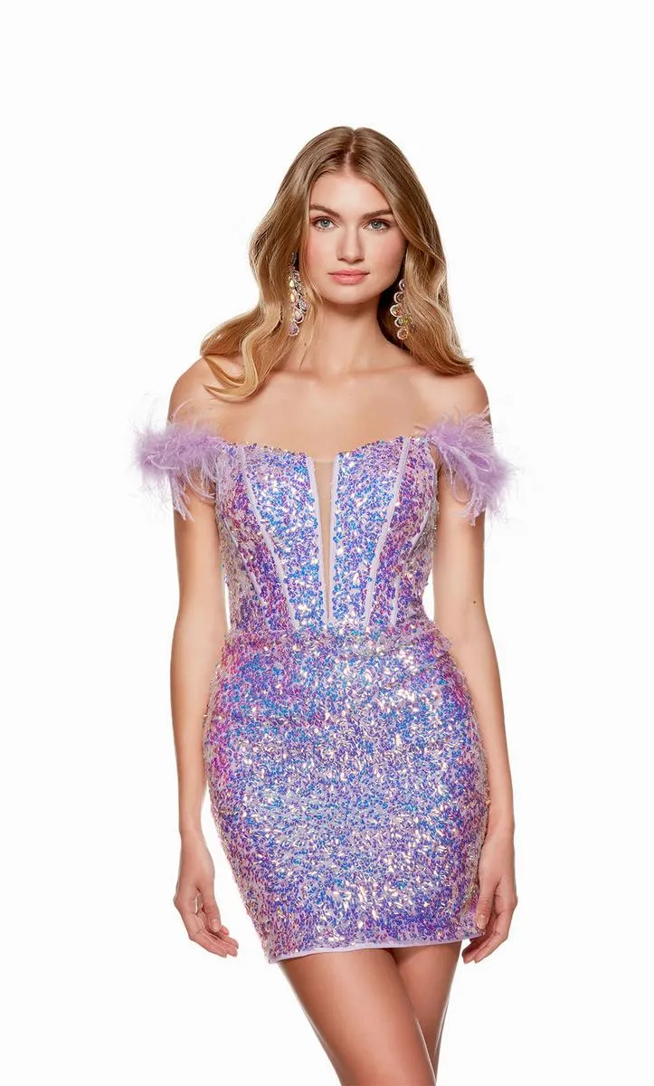 Alyce Paris Homecoming Dress 4768 sold by Terry costa product image thumbnail 5