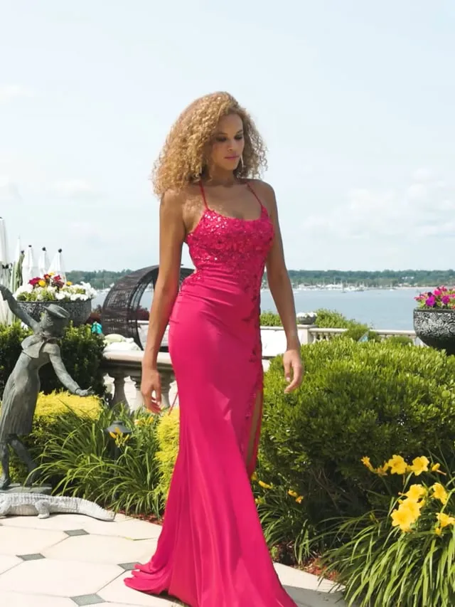 Faviana Asymmetrical Prom Dress 11017 sold by Terry costa