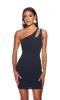 Alyce Paris Asymmetrical One Shoulder HoCo Dress 4822 sold by Terry costa