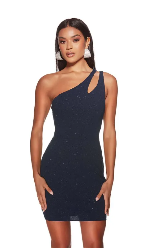 Alyce Paris Asymmetrical One Shoulder HoCo Dress 4822 sold by Terry costa
