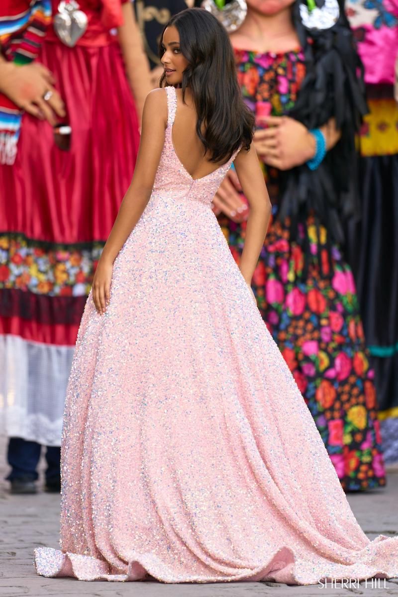 Sherri Hill Long Dress 55093 sold by Terry costa product image thumbnail 5