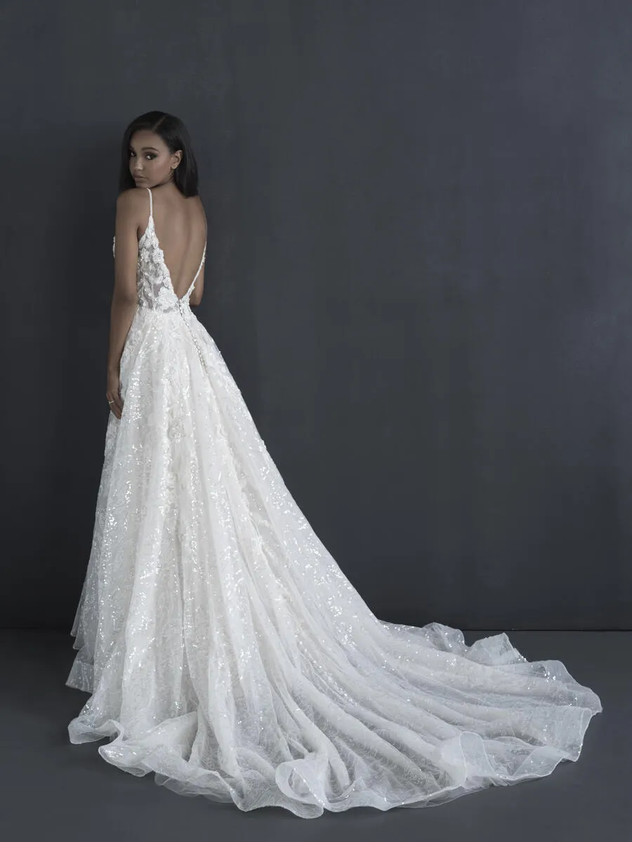 Allure Bridals Couture Dress C606L sold by Terry costa product image thumbnail 2