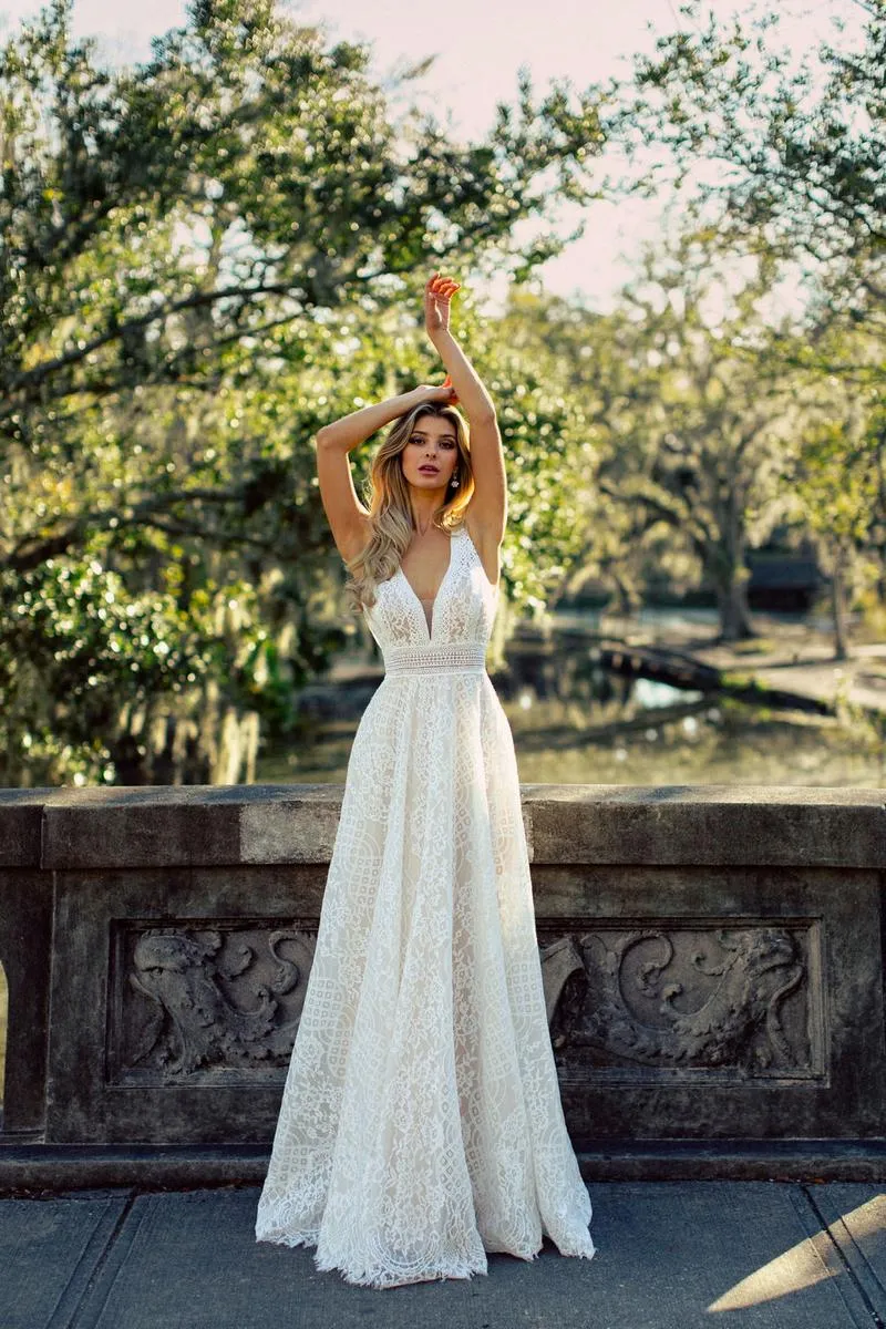 Wilderly Bride by Allure Dress F263 sold by Terry costa product image thumbnail 4