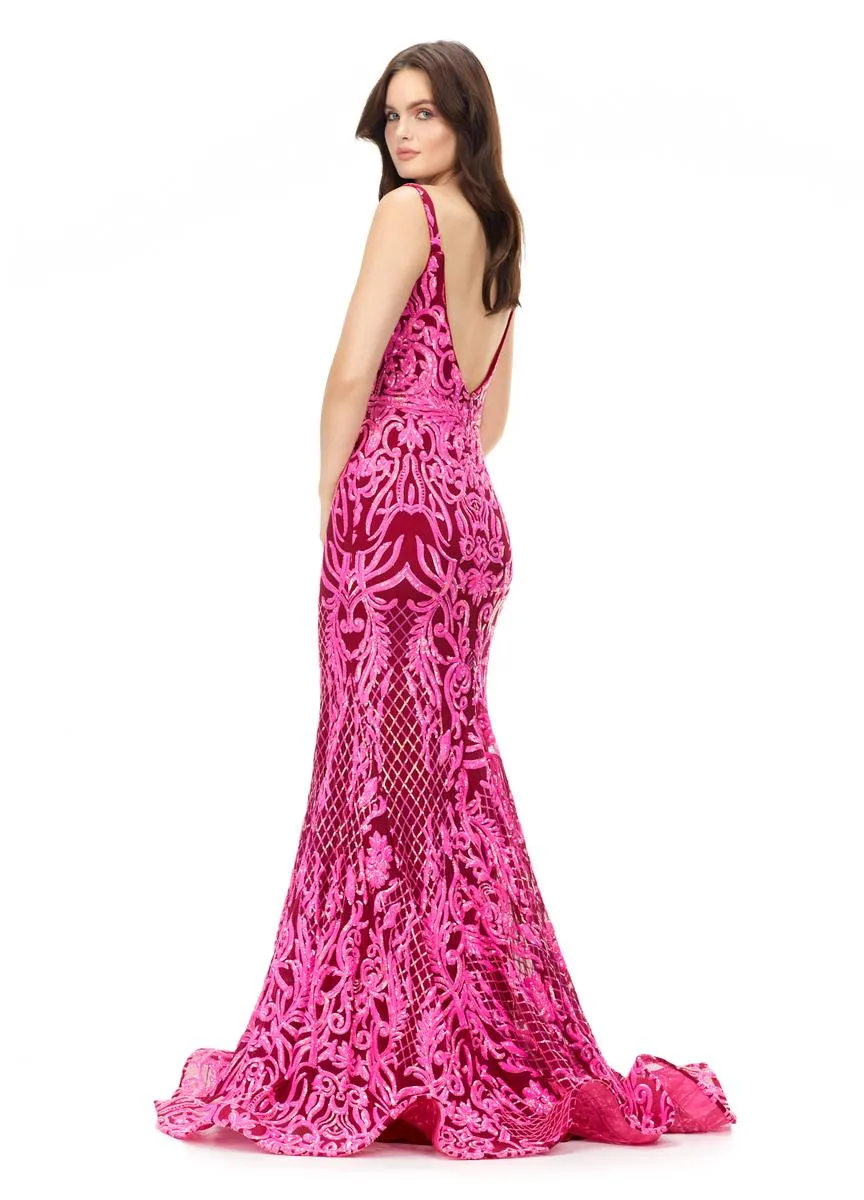 ASHLEYlauren Dress 11113 sold by Terry costa product image thumbnail 2