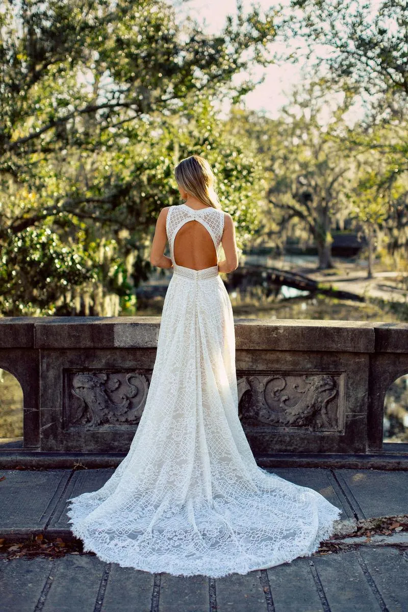 Wilderly Bride by Allure Dress F263 sold by Terry costa product image thumbnail 2