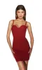 Alyce Paris Luxe Glitter Homecoming Dress 4824 sold by Terry costa