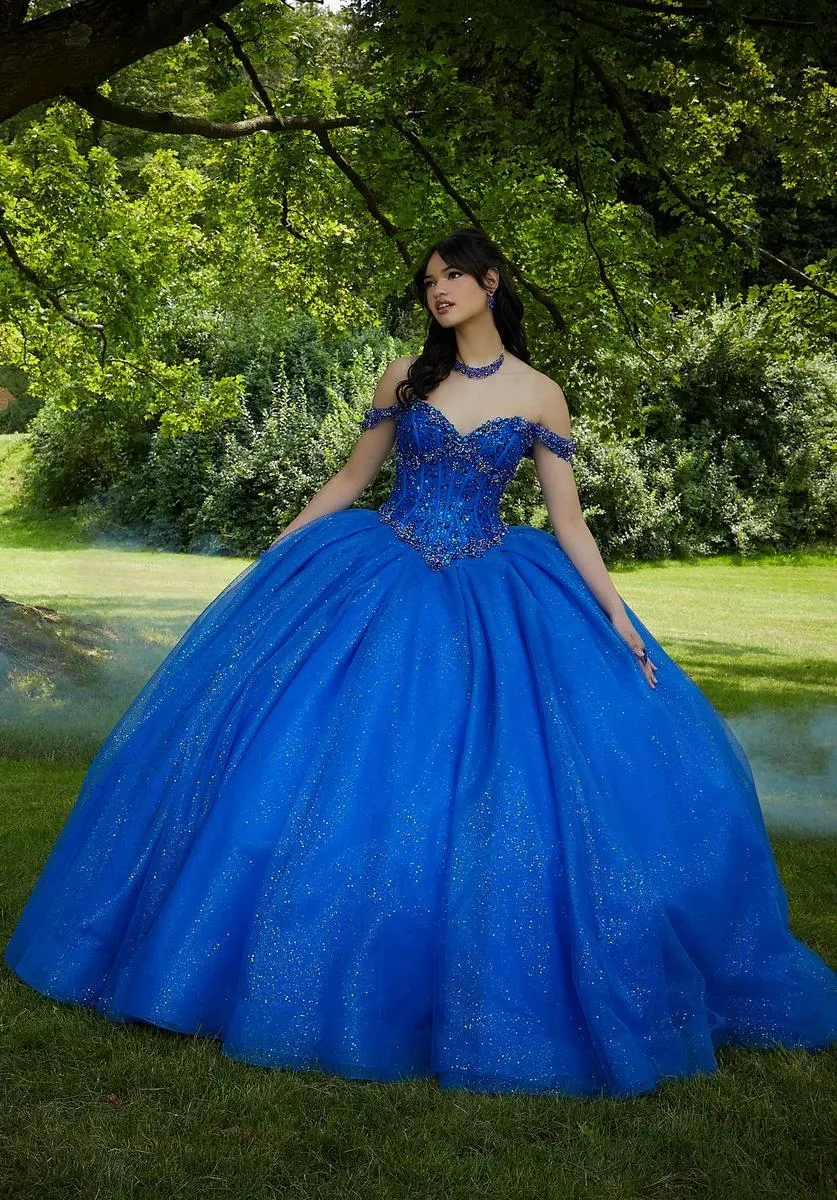 Vizcaya by Morilee Tulle Quince Dress 89453 sold by Terry costa