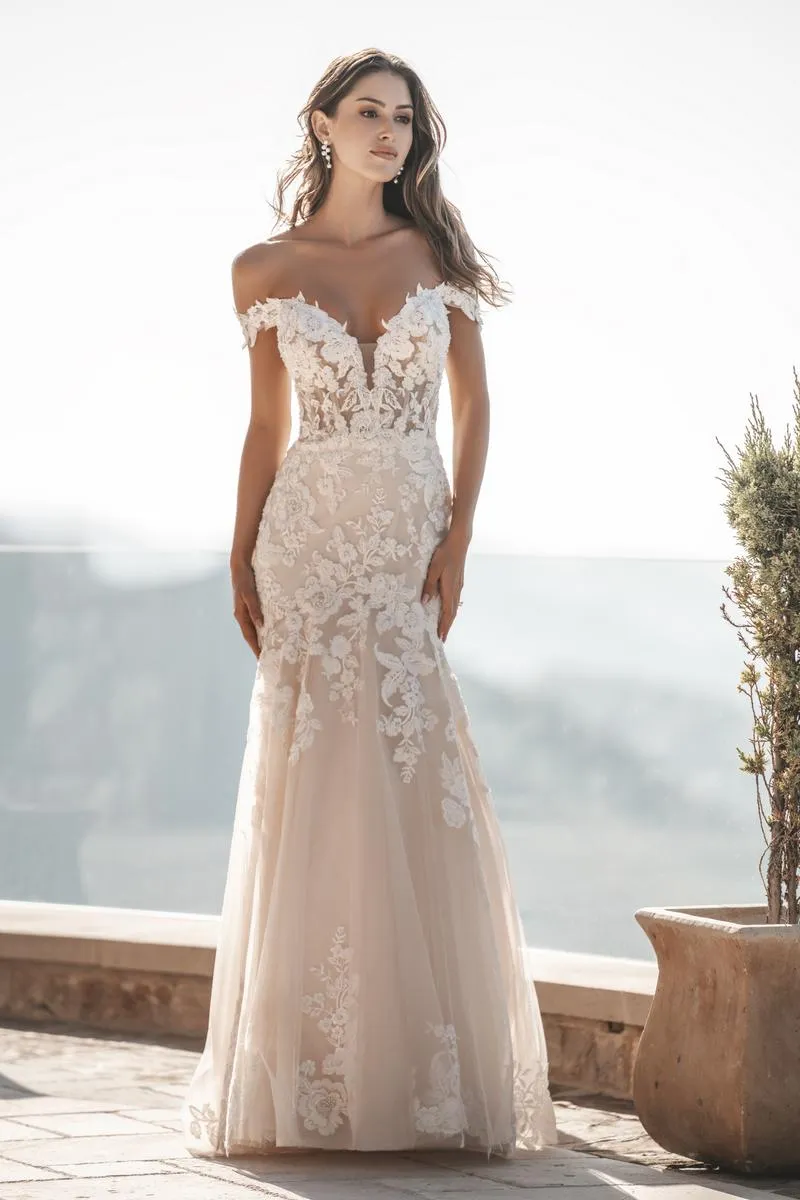 Allure Bridals Dress A1202L sold by Terry costa product image thumbnail 5