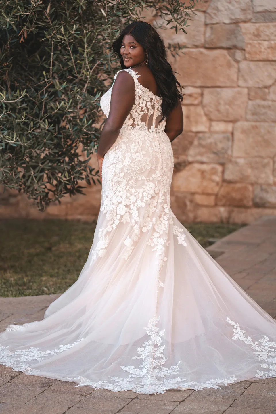 Allure Bridals Dress A1202L sold by Terry costa product image thumbnail 2