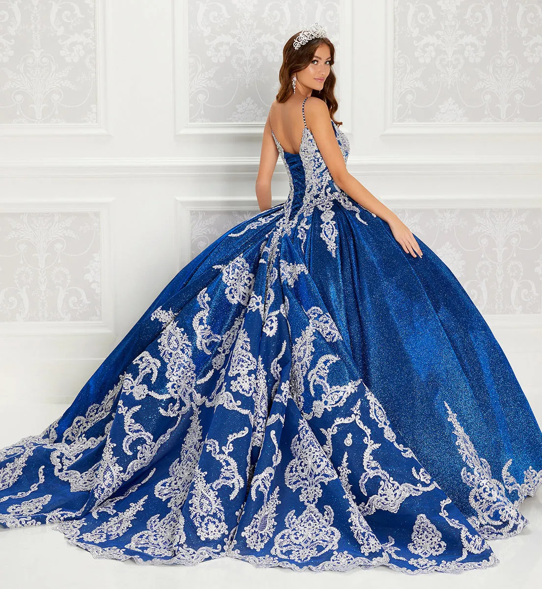 Princesa by Ariana Vara Dress PR22141 sold by Terry costa product image thumbnail 2