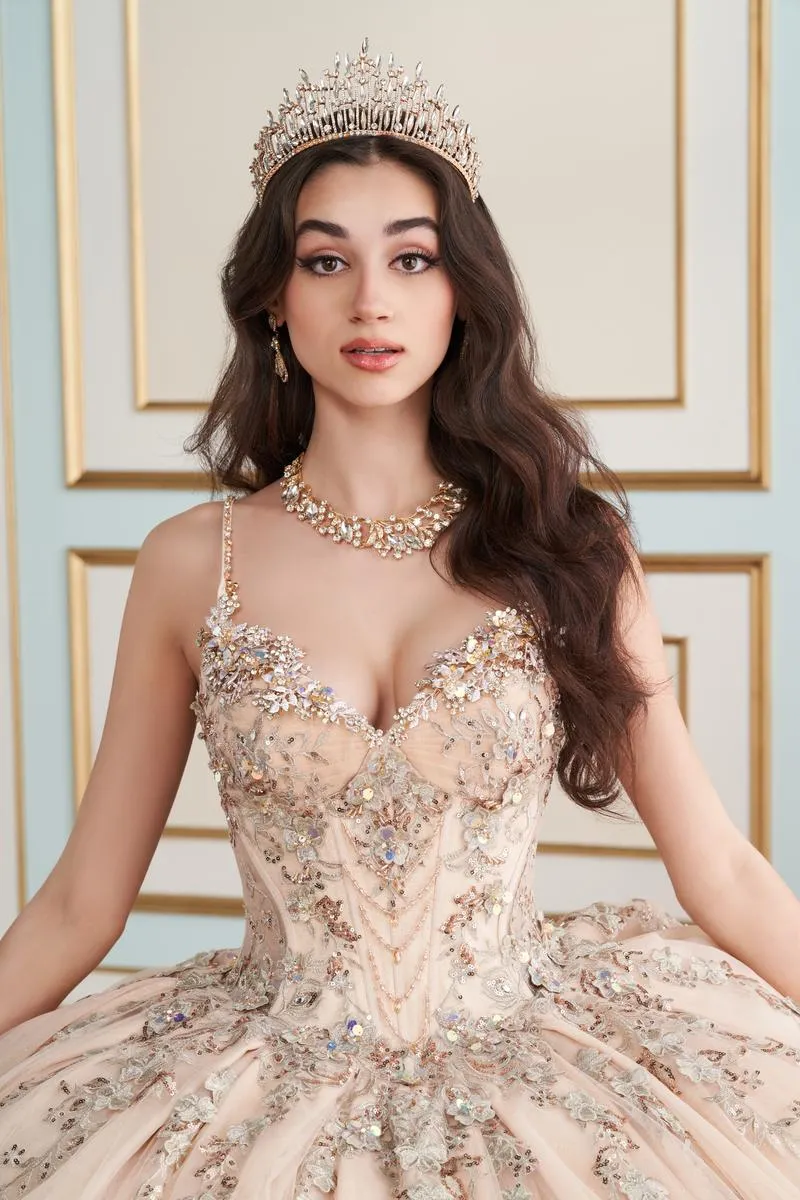 Princesa by Ariana Vara Dress PR30182 sold by Terry costa product image thumbnail 5