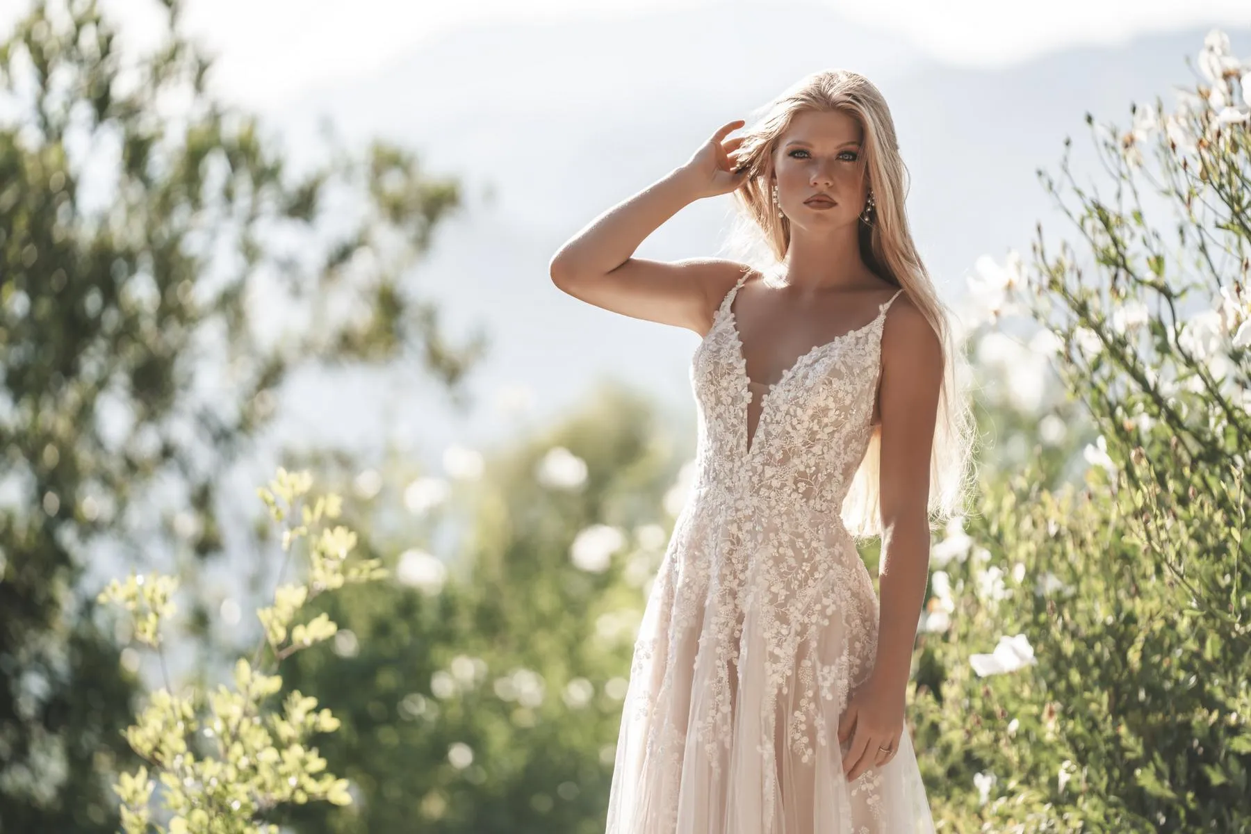 Allure Bridals Romance Dress R3706 sold by Terry costa product image thumbnail 3