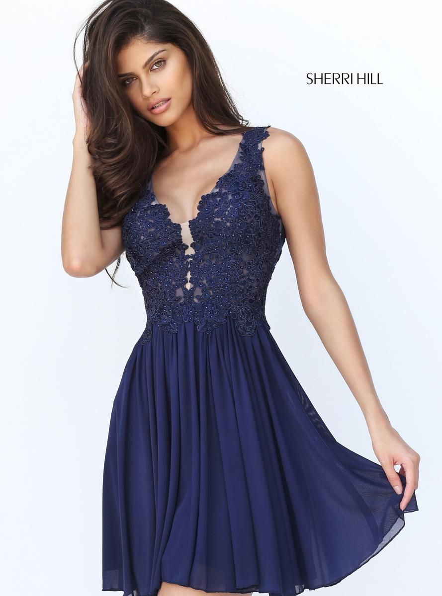 Sherri Hill Dress 50756 sold by Terry costa product image thumbnail 3