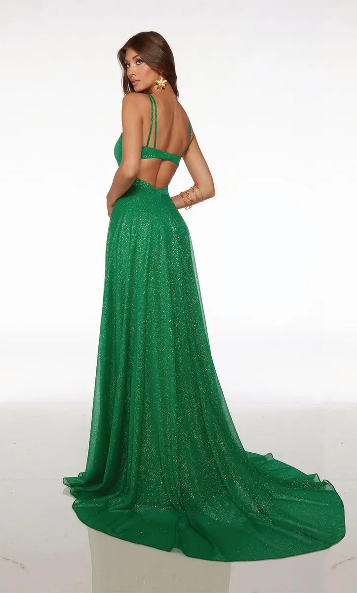 Alyce Cut Out Chiffon Prom Dress 61599 sold by Terry costa product image thumbnail 4
