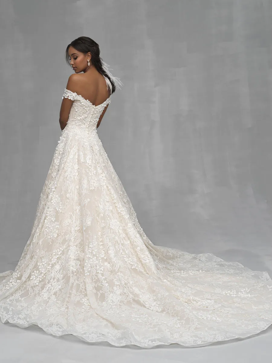 Allure Bridals Couture Dress C520 sold by Terry costa product image thumbnail 2
