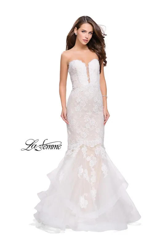 GiGi by La Femme Dress 26219 made by Terry costa