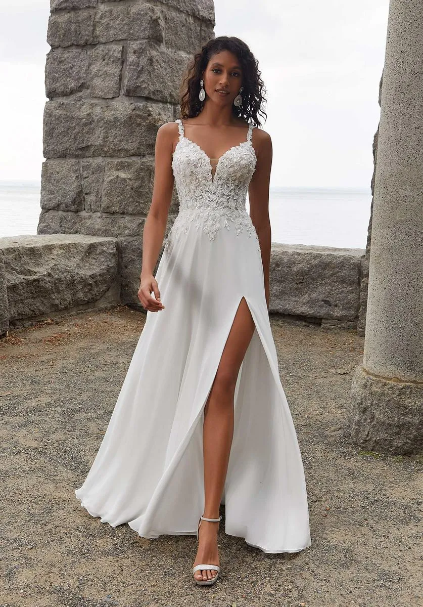 The Other White Dress by Morilee Dress 12621 sold by Terry costa product image thumbnail 5