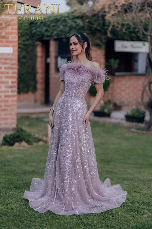 Terani Evenings Dress 232E1333 made by Terry costa
