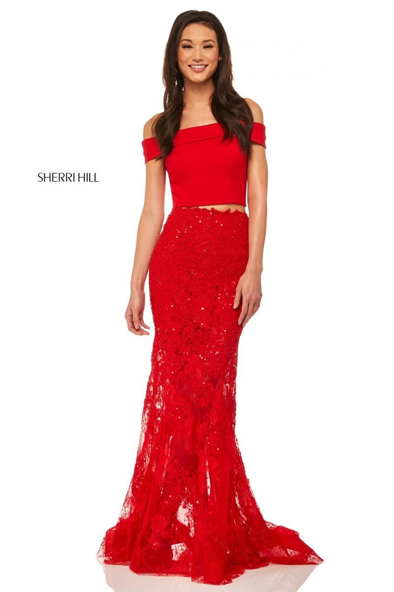 Sherri Hill Dress 52653 sold by Terry costa product image thumbnail 3