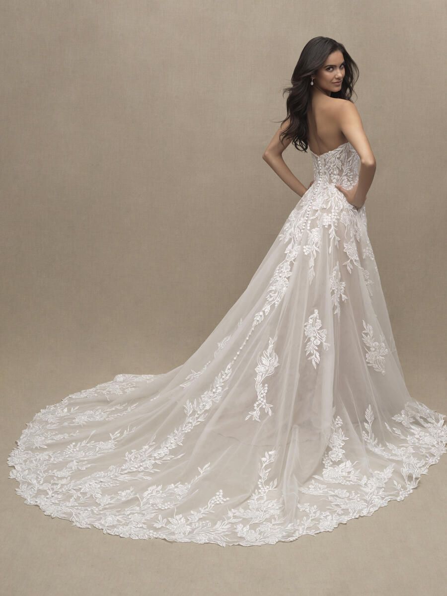 Allure Bridals Couture Dress C625L sold by Terry costa product image thumbnail 2