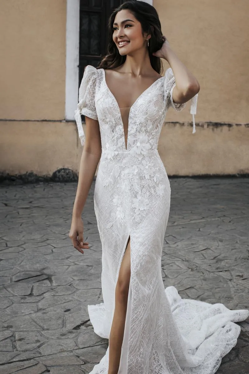 Abella by Allure Bridals "Como" Gown E351 sold by Terry costa product image thumbnail 3