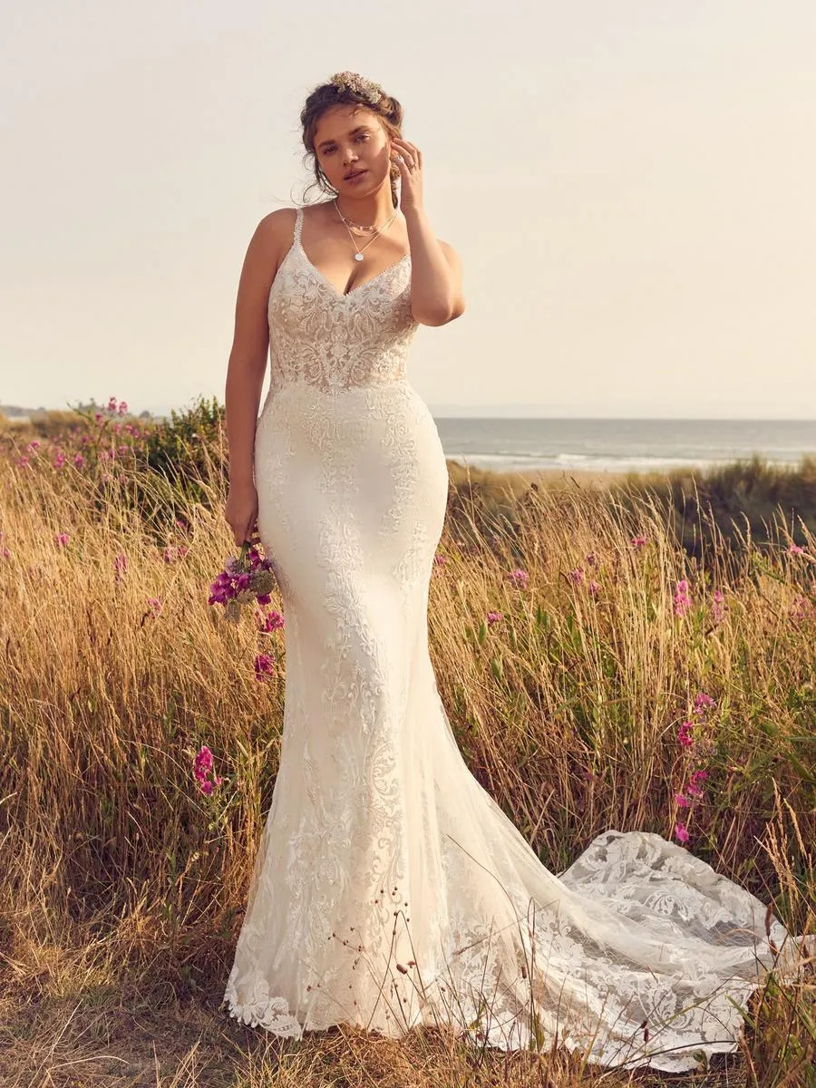 Rebecca Ingram by Maggie Sottero "Larkin Lynette" Bridal Gown 22RW590 sold by Terry costa product image thumbnail 3
