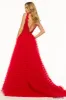 Sherri Hill Sleeveless Ruffle Tulle Ballgown Dress 56086 sold by Terry costa