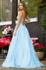 Sherri Hill Lace Corset Basque Waist Ball Gown 56211 sold by Terry costa