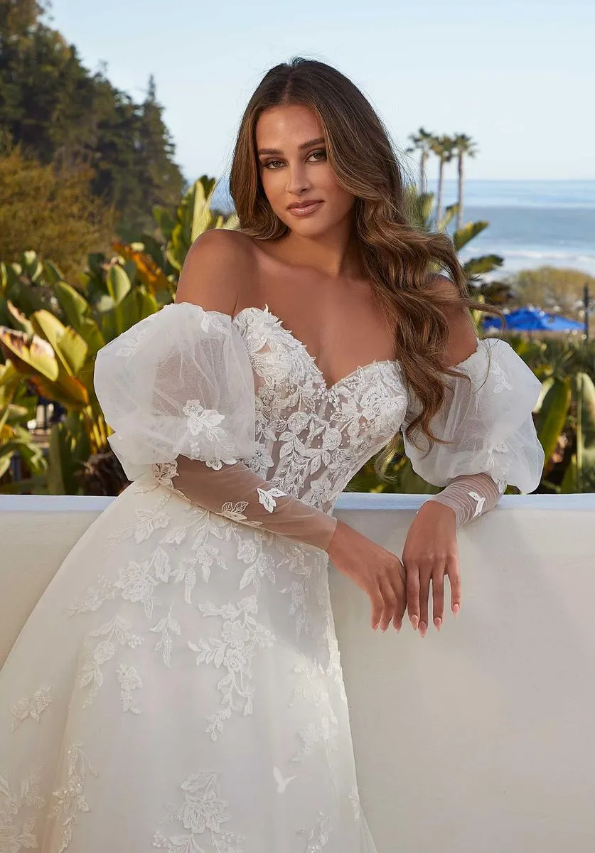 Morilee Bridal "Minerva" Wedding Dress 2548 sold by Terry costa product image thumbnail 2