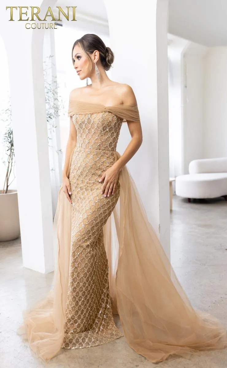 Terani Mother of the Bride Dress 241M2706 sold by Terry costa product image thumbnail 5