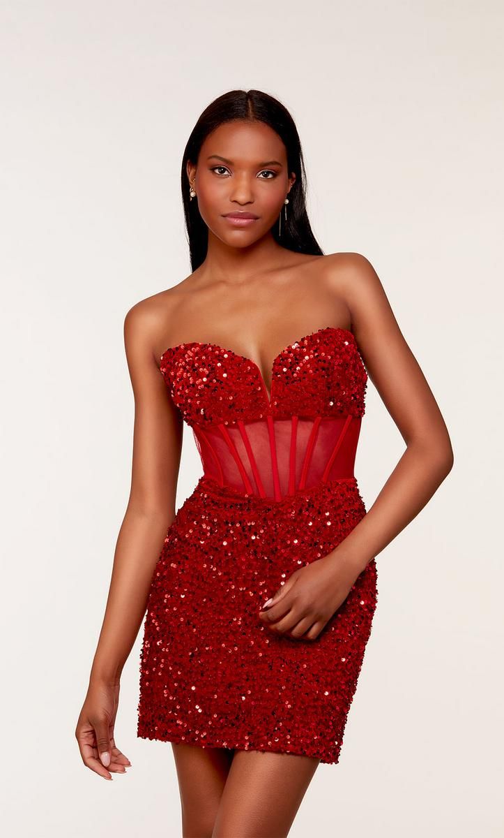 Portia and Scarlett Mermaid Prom Dress PS23081 sold by Terry costa product image thumbnail 2