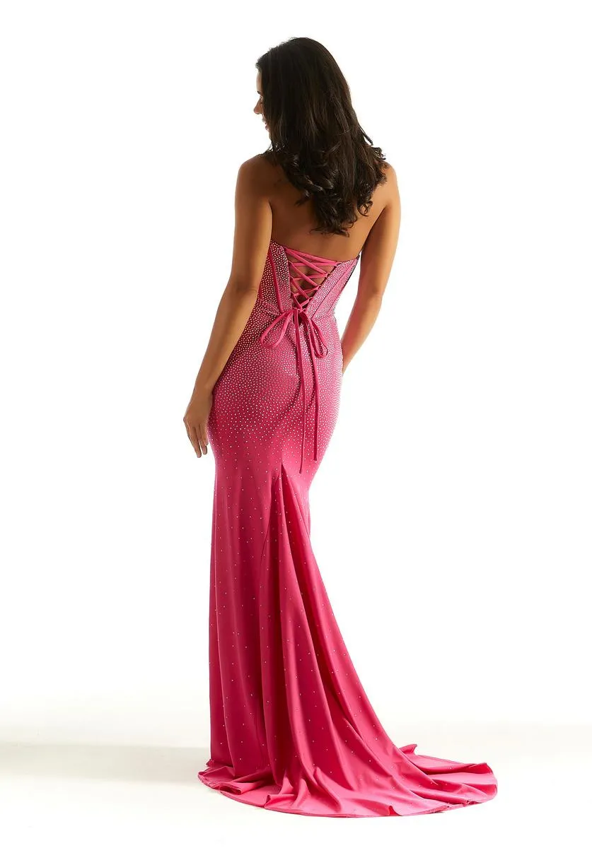 Morilee Heatstone Corset Prom Dress 49052 sold by Terry costa product image thumbnail 2