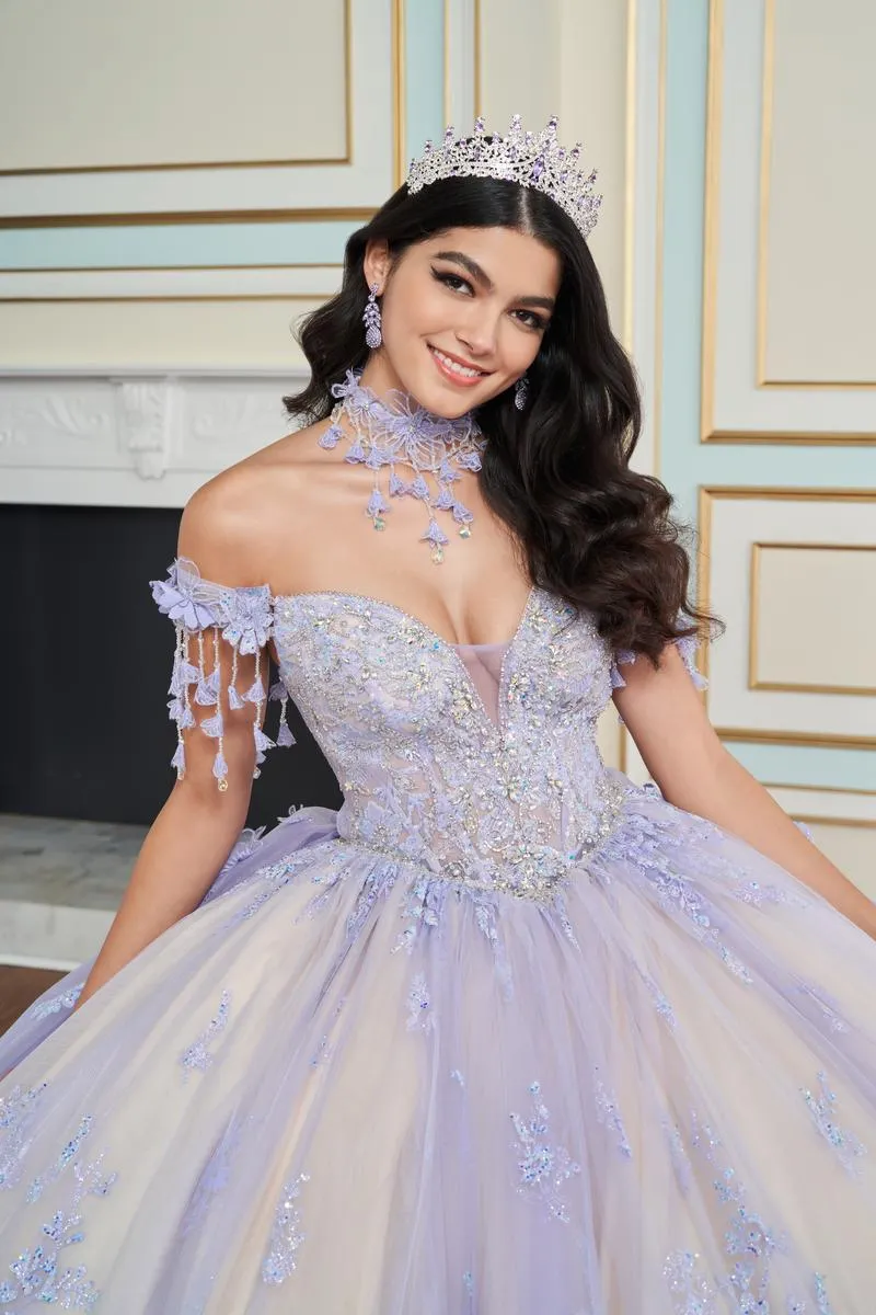 Princesa by Ariana Vara Dress PR30172 sold by Terry costa product image thumbnail 4