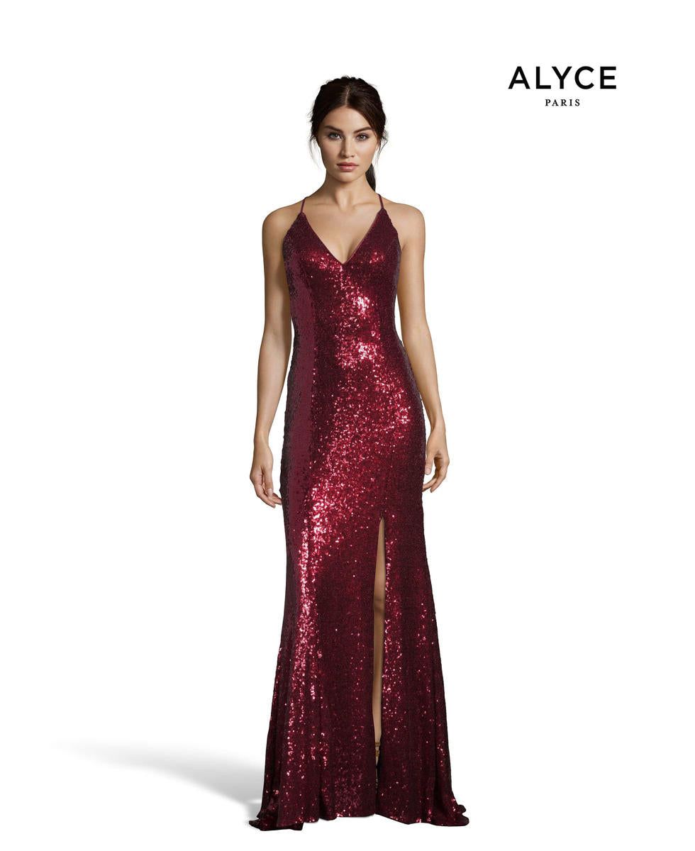 Alyce Prom Dress 60822 sold by Terry costa product image thumbnail 7