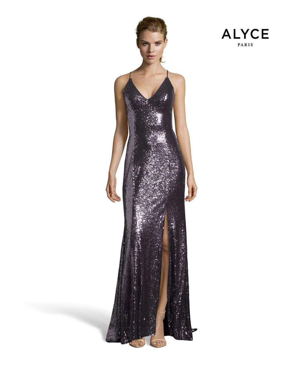 Alyce Prom Dress 60822 sold by Terry costa product image thumbnail 3