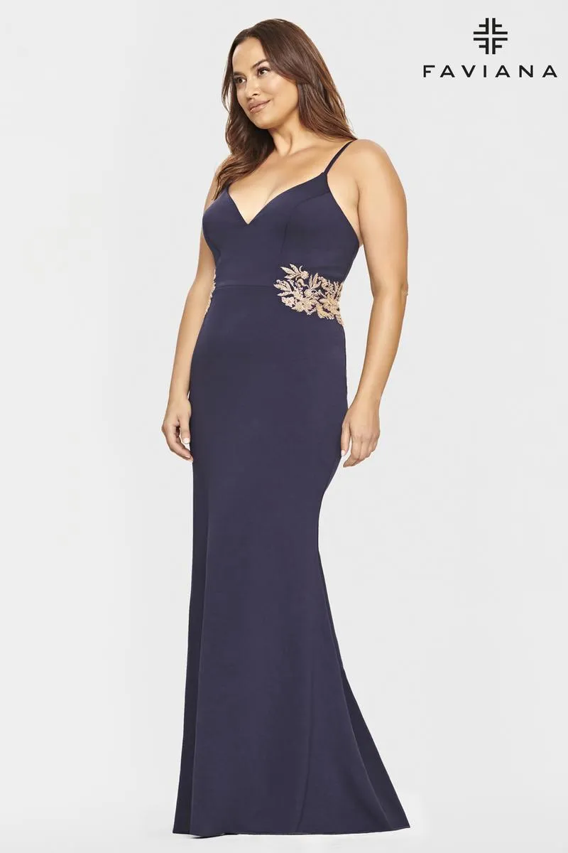 Faviana Plus Sizes Dress 9540 sold by Terry costa