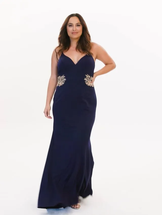 Faviana Plus Sizes Dress 9540 sold by Terry costa product image thumbnail 3