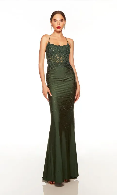 Alyce Corset Lace Prom Dress 61465 sold by Terry costa