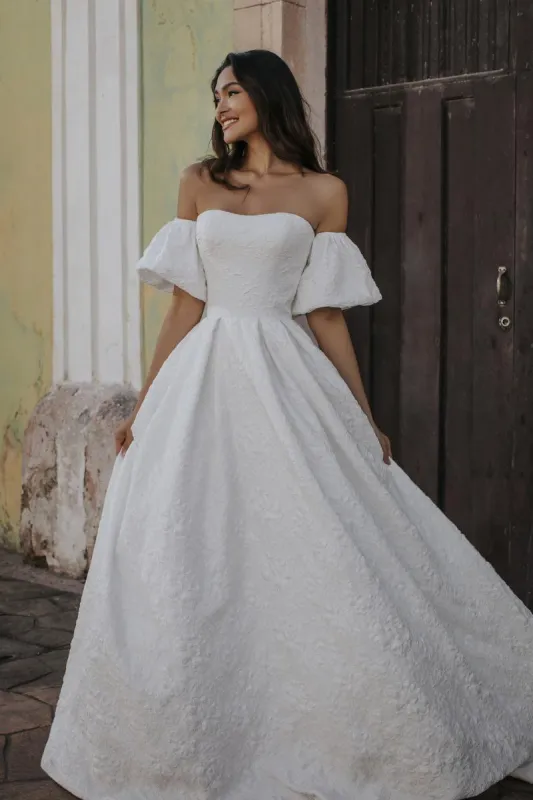 Abella by Allure Dress E354 sold by Terry costa