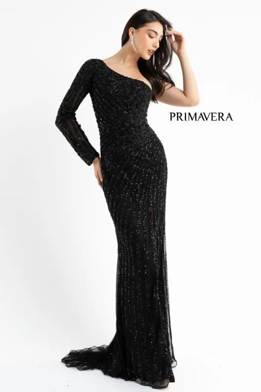 Primavera Couture Long Dress 3785 sold by Terry costa