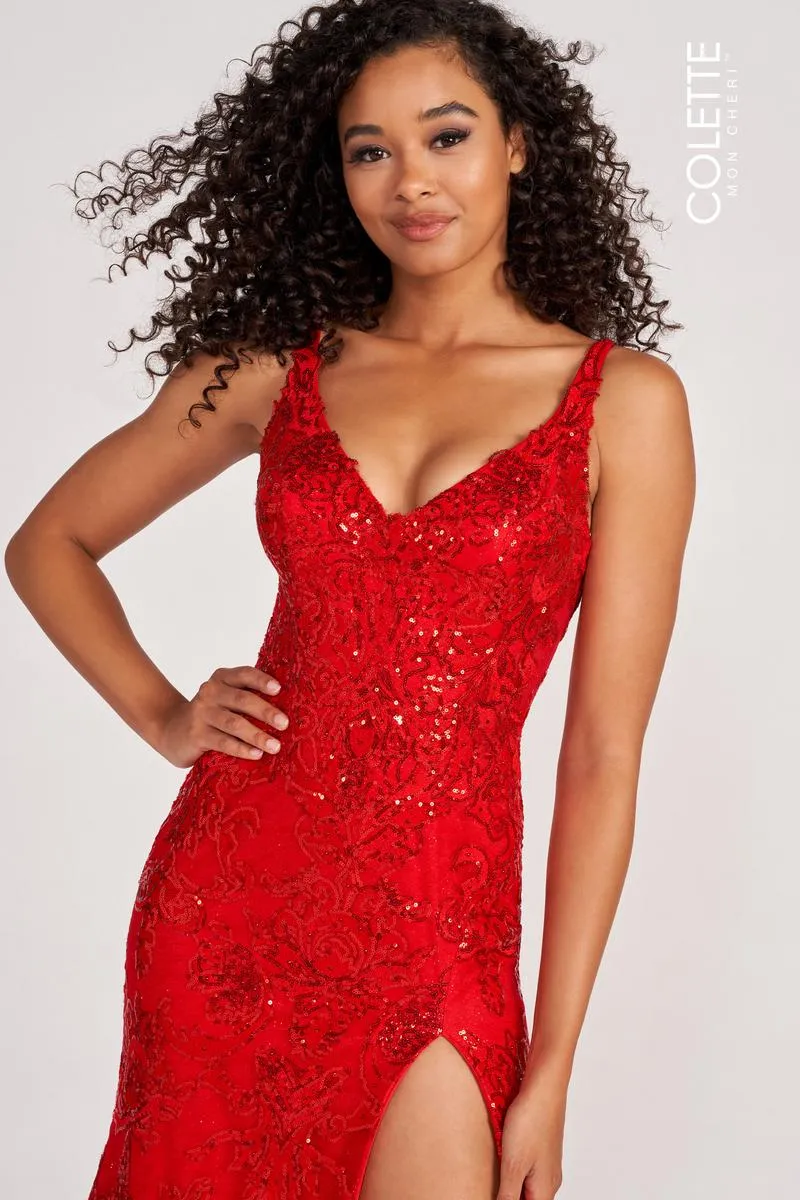 Colette by Daphne Dress CL2040 sold by Terry costa product image thumbnail 4