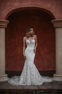 Abella by Allure Dress E256 sold by Terry costa