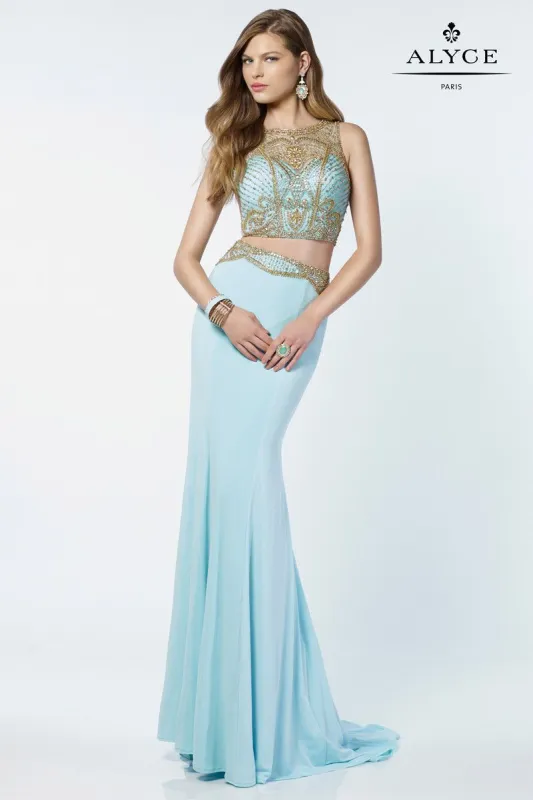 Alyce Prom Dress 6707 made by Terry costa