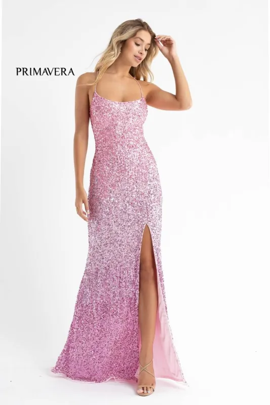 Primavera Couture Long Dress 3769 sold by Terry costa